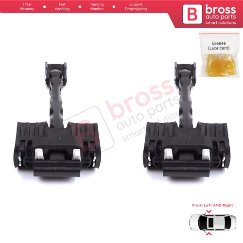 2 Pieces Front Door Stop Check Assy Limiter Strap for Skoda Fabia MK2 Roomster 5J7 Praktik 5J 5J0837249C