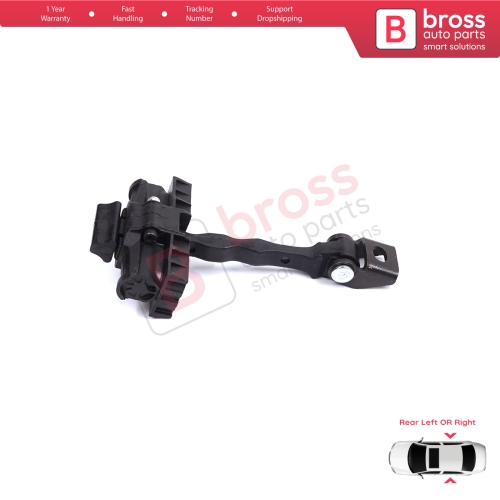 Rear Door Stop Check Assy Limiter Strap for Skoda Fabia MK2 5J MG 542 545 2006-2014 5J6839249D