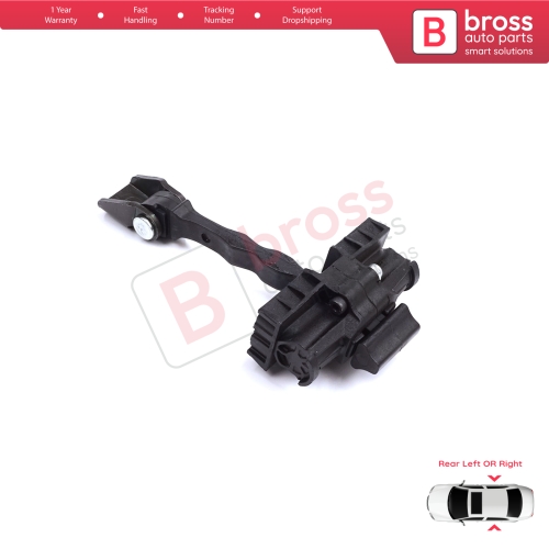 Rear Door Stop Check Assy Limiter Strap for Skoda Fabia MK2 5J MG 542 545 2006-2014 5J6839249D