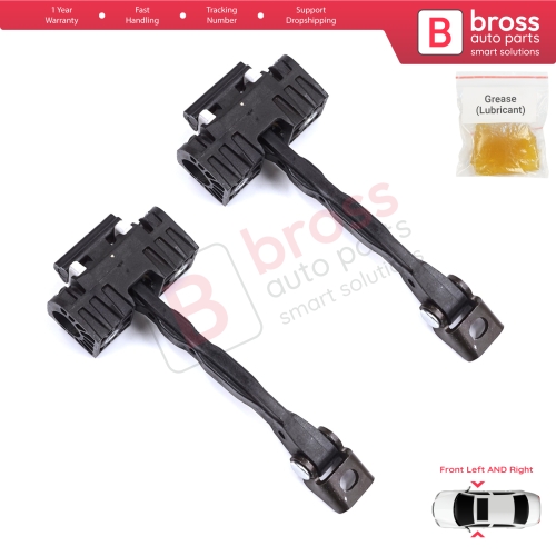 2 Pieces Front Door Stop Check Assy Limiter Strap for Skoda Yeti 5L 2009-2017 5L0837249C