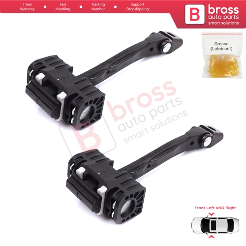 2 Pieces Front Door Stop Check Assy Limiter Strap for Skoda Yeti 5L 2009-2017 5L0837249C