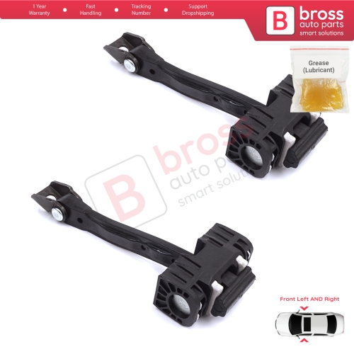 2 Pieces Front Door Stop Check Assy Limiter Strap for Skoda Yeti 5L 2009-2017 5L0837249C