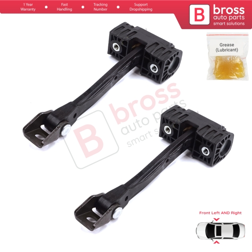 2 Pieces Front Door Stop Check Assy Limiter Strap for Skoda Yeti 5L 2009-2017 5L0837249C