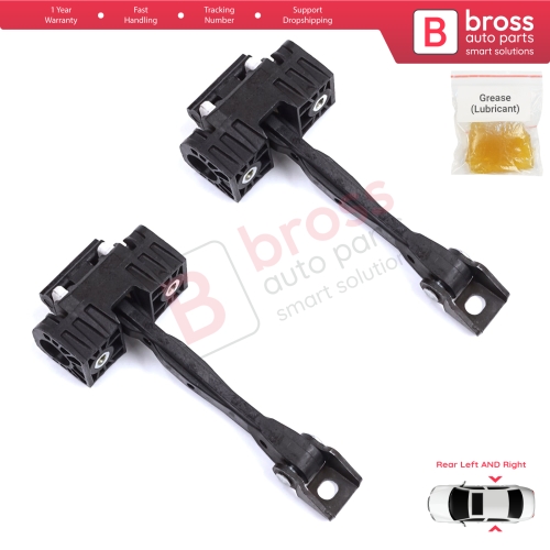 2 Pieces Rear Door Stop Check Assy Limiter Strap for Skoda Yeti 5L 2009-2017 5L0839249B