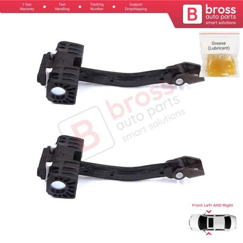 2 Pieces Front Door Stop Check Assy Limiter Strap for Skoda Superb MK2 II B6 3T 3T4 3T5 2008-2015 3T0837249C