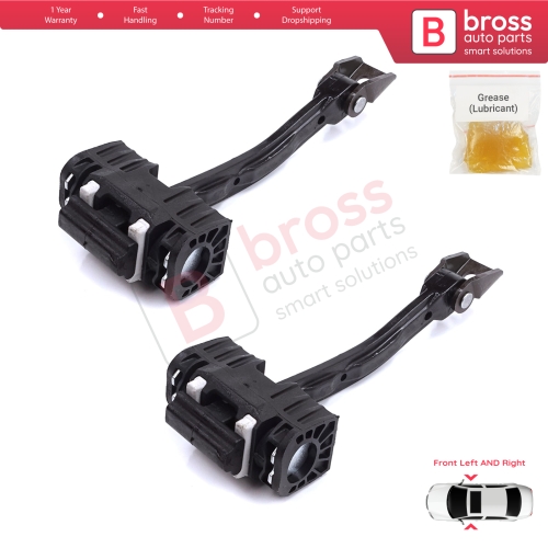 2 Pieces Front Door Stop Check Assy Limiter Strap for Skoda Superb MK2 II B6 3T 3T4 3T5 2008-2015 3T0837249C
