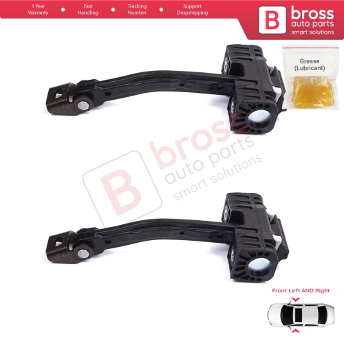 2 Pieces Front Door Stop Check Assy Limiter Strap for Skoda Superb MK2 II B6 3T 3T4 3T5 2008-2015 3T0837249C