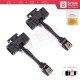 2 Pieces Rear Door Stop Check Assy Limiter Strap for Skoda Superb MK2 II B6 3T 3T4 3T5 2008-2015 3T0839249C