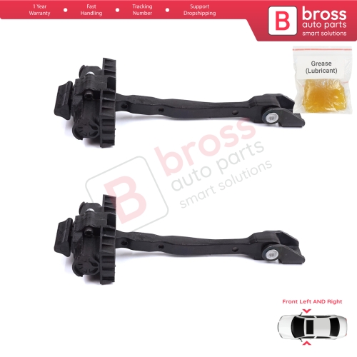 2 Pieces Front or Rear Door Stop Check Assy Limiter Strap for Skoda Superb MK3 III B8 3V 3V3 3V5 2015-2024 3V0837249
