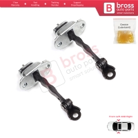2 Pieces Front Door Stop Check Assy Limiter Strap for Skoda Fabia MK1 I 6Y 1999-2008 4/5 Door Praktik 6Y0837249F