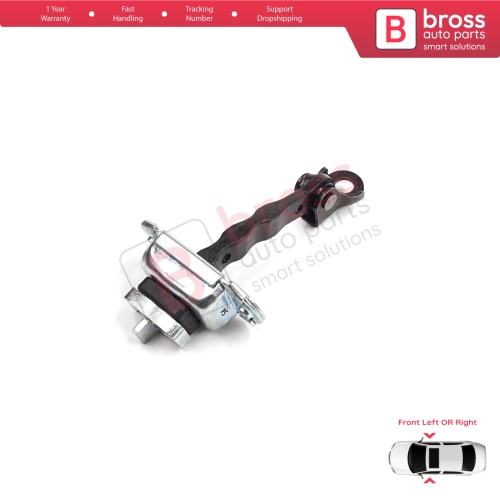Front Door Stop Check Assy Limiter Strap for Skoda Fabia MK1 I 6Y 1999-2008 4/5 Door Praktik 6Y0837249F