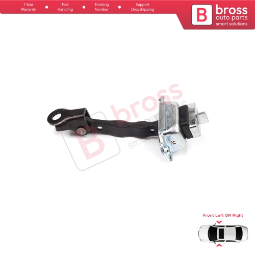Front Door Stop Check Assy Limiter Strap for Skoda Fabia MK1 I 6Y 1999-2008 4/5 Door Praktik 6Y0837249F