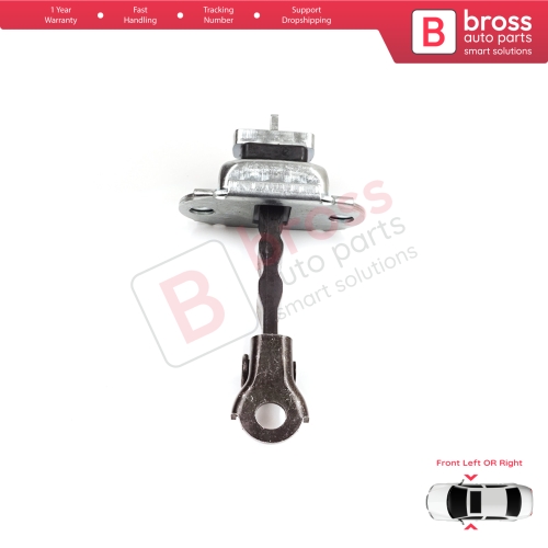 Front Door Stop Check Assy Limiter Strap for Skoda Fabia MK1 I 6Y 1999-2008 4/5 Door Praktik 6Y0837249F