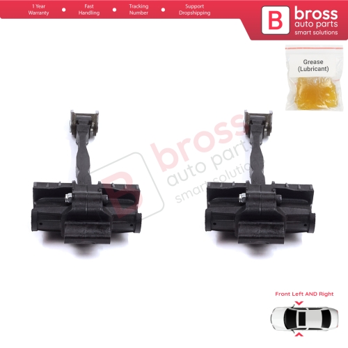 2 Pieces Front Door Stop Check Assy Limiter Strap for Skoda Fabia MK3 III NJ NJ3 NJ5 Praktik 2014-2022 6V0837249