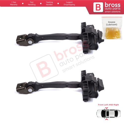 2 Pieces Front Door Stop Check Assy Limiter Strap for Skoda Fabia MK3 III NJ NJ3 NJ5 Praktik 2014-2022 6V0837249
