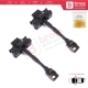 2 Pieces Front Door Stop Check Assy Limiter Strap for Skoda Fabia MK3 III NJ NJ3 NJ5 Praktik 2014-2022 6V0837249