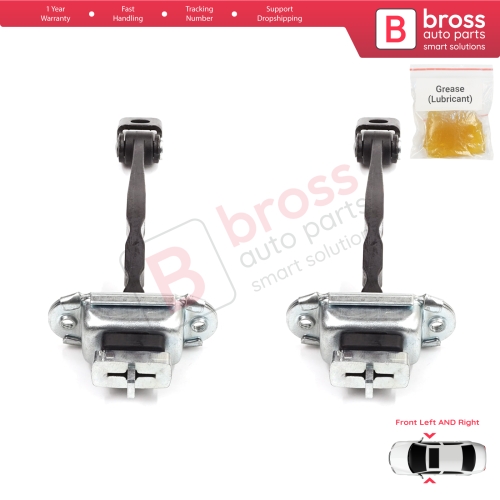 2 Pieces Front Door Stop Check Assy Limiter Strap for Skoda Octavia MK2 A5 1Z3 1Z5 2004-2013 1Z0837249D