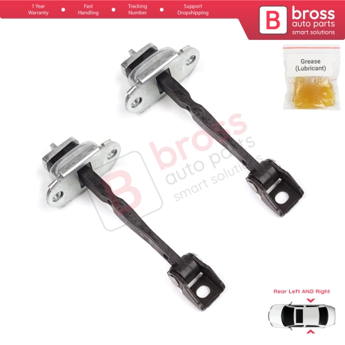 2 Pieces Rear Door Stop Check Assy Limiter Strap for Skoda Octavia MK2 A5 1Z3 1Z5 2004-2013 1Z0839249D