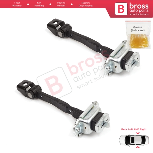 2 Pieces Rear Door Stop Check Assy Limiter Strap for Skoda Octavia MK2 A5 1Z3 1Z5 2004-2013 1Z0839249D