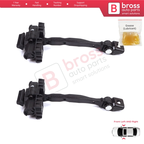 2 Pieces Front Door Stop Check Assy Limiter Strap for Skoda Octavia MK3 III A7 5E 5E3 5E5 2012-2021 5E0837249