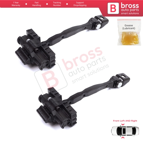 2 Pieces Front Door Stop Check Assy Limiter Strap for Skoda Octavia MK3 III A7 5E 5E3 5E5 2012-2021 5E0837249