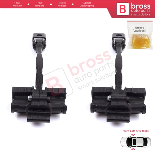 2 Pieces Front Door Stop Check Assy Limiter Strap for Skoda Octavia MK3 III A7 5E 5E3 5E5 2012-2021 5E0837249