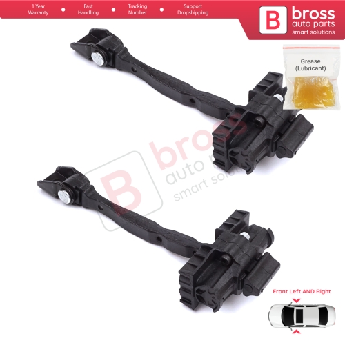 2 Pieces Front Door Stop Check Assy Limiter Strap for Skoda Octavia MK3 III A7 5E 5E3 5E5 2012-2021 5E0837249