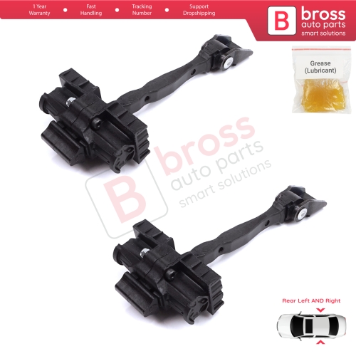 2 Pieces Rear Door Stop Check Assy Limiter Strap for Skoda Octavia MK3 III A7 5E 5E3 5E5 2012-2021 5E0839249