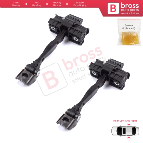 2 Pieces Rear Door Stop Check Assy Limiter Strap for Skoda Octavia MK3 III A7 5E 5E3 5E5 2012-2021 5E0839249