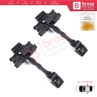 2 Pieces Rear Door Stop Check Assy Limiter Strap for Skoda Roomster 5J 5J7 2006-2015 Praktik 5J0839249C