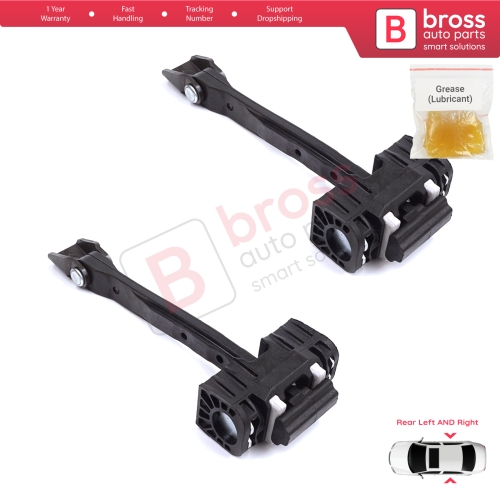 2 Pieces Rear Door Stop Check Assy Limiter Strap for Skoda Kodiaq MK1 I NS7 NV7 NS6 2016-2024 565839249