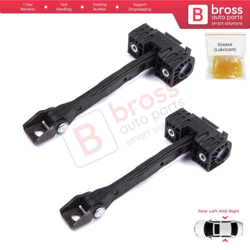 2 Pieces Rear Door Stop Check Assy Limiter Strap for Skoda Kodiaq MK1 I NS7 NV7 NS6 2016-2024 565839249