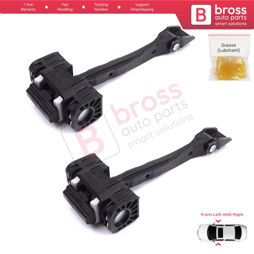 2 Pieces Front Door Stop Check Assy Limiter Strap for Skoda Kodiaq MK1 I NS7 NV7 NS6 2016-2024 565837249