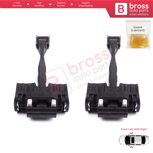 2 Pieces Front Door Stop Check Assy Limiter Strap for Skoda Kodiaq MK1 I NS7 NV7 NS6 2016-2024 565837249