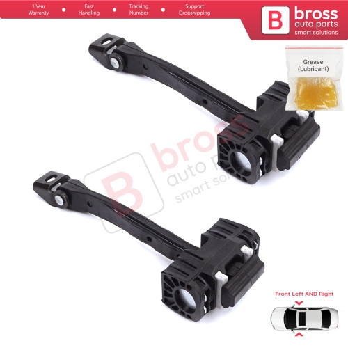 2 Pieces Front Door Stop Check Assy Limiter Strap for Skoda Kodiaq MK1 I NS7 NV7 NS6 2016-2024 565837249