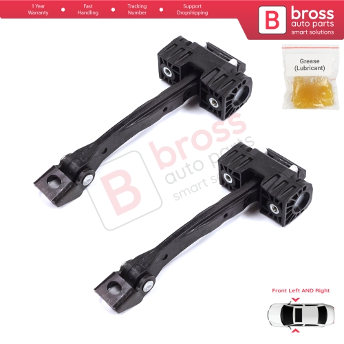 2 Pieces Front Door Stop Check Assy Limiter Strap for Skoda Kodiaq MK1 I NS7 NV7 NS6 2016-2024 565837249