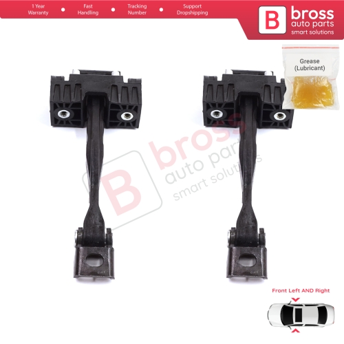 2 Pieces Front Door Stop Check Assy Limiter Strap for Skoda Kodiaq MK1 I NS7 NV7 NS6 2016-2024 565837249