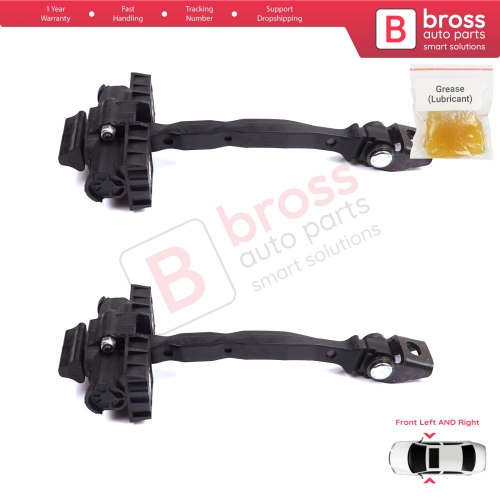 2 Pieces Front Door Stop Check Assy Limiter Strap for Skoda Kamiq NW4 Scala NW1 2019-On 654837249