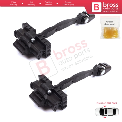 2 Pieces Front Door Stop Check Assy Limiter Strap for Skoda Kamiq NW4 Scala NW1 2019-On 654837249