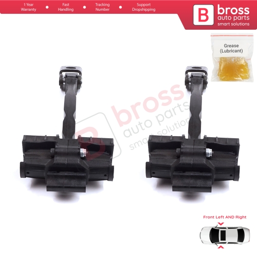 2 Pieces Front Door Stop Check Assy Limiter Strap for Skoda Kamiq NW4 Scala NW1 2019-On 654837249