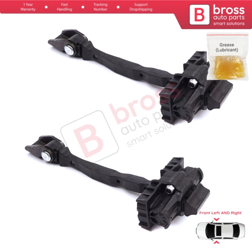 2 Pieces Front Door Stop Check Assy Limiter Strap for Skoda Kamiq NW4 Scala NW1 2019-On 654837249