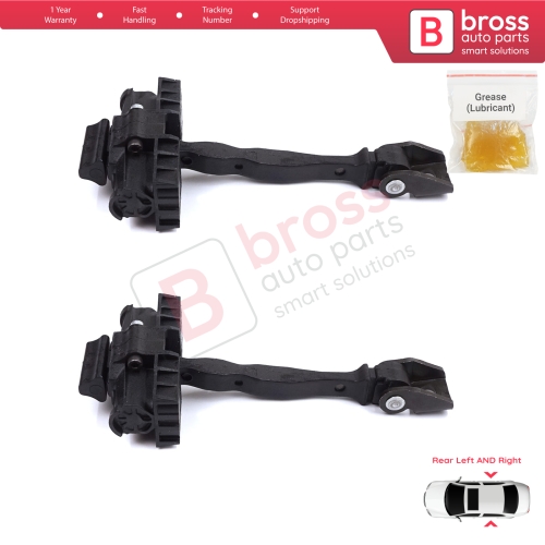 2 Pieces Rear Door Stop Check Assy Limiter Strap for Skoda Kamiq NW4 Scala NW1 2019-On 654839249