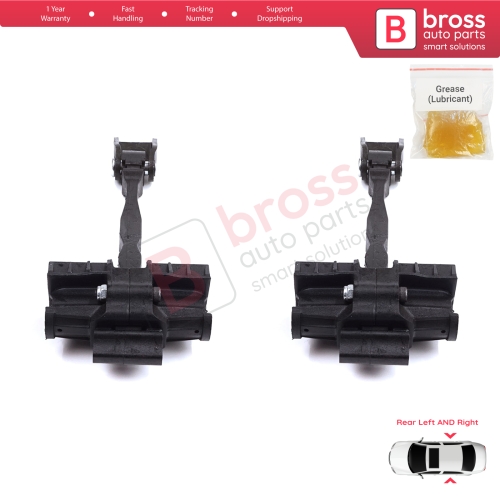 2 Pieces Rear Door Stop Check Assy Limiter Strap for Skoda Kamiq NW4 Scala NW1 2019-On 654839249