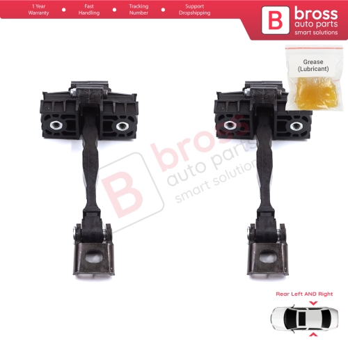 2 Pieces Rear Door Stop Check Assy Limiter Strap for Skoda Kamiq NW4 Scala NW1 2019-On 654839249