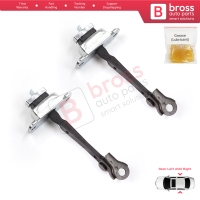 2 Pieces Rear Door Stop Check Assy Limiter Strap for Honda Civic MK6 CR-V HR-V MK1 72840S04003 72880S04003
