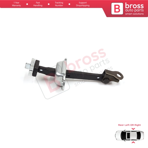 Rear Door Stop Check Assy Limiter Strap for Honda Civic MK7 VII 2000-2006 Hatchback Sedan 72880S5DA01