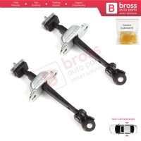 2 Pieces Rear Door Stop Check Assy Limiter Strap for Honda Civic MK8 VIII 2005-2013 HB FN FK Sedan FD FA 72340SNLT01