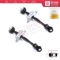 2 Pieces Front Door Stop Check Assy Limiter Strap for Honda Civic MK9 IX 2011-2016 HB Tourer FK Sedan FB FG 72380TV0E01