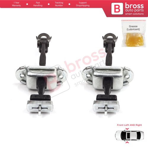 2 Pieces Front Door Stop Check Assy Limiter Strap for Honda Civic MK9 IX 2011-2016 HB Tourer FK Sedan FB FG 72380TV0E01
