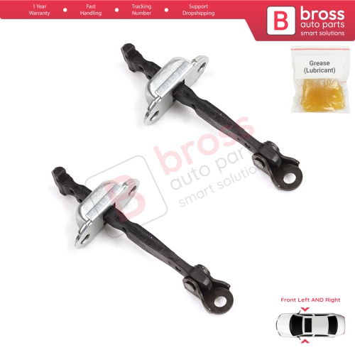 2 Pieces Front Door Stop Check Assy Limiter Strap for Honda Civic MK10 X 2016-2021 Insight MK3 III ZE4 72380TBAA01